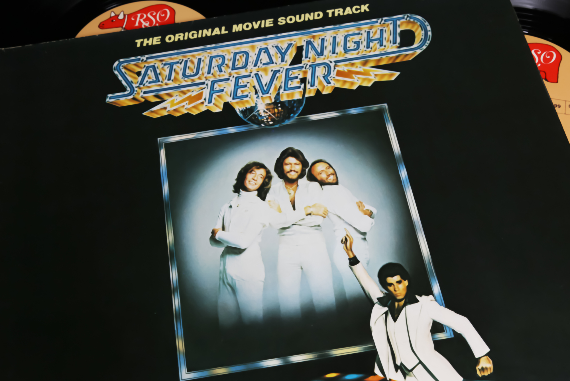 Vinyl Record of Saturday Night Fever, Bee Gees
