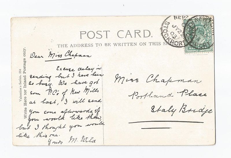 Old Postcard of Buxton
