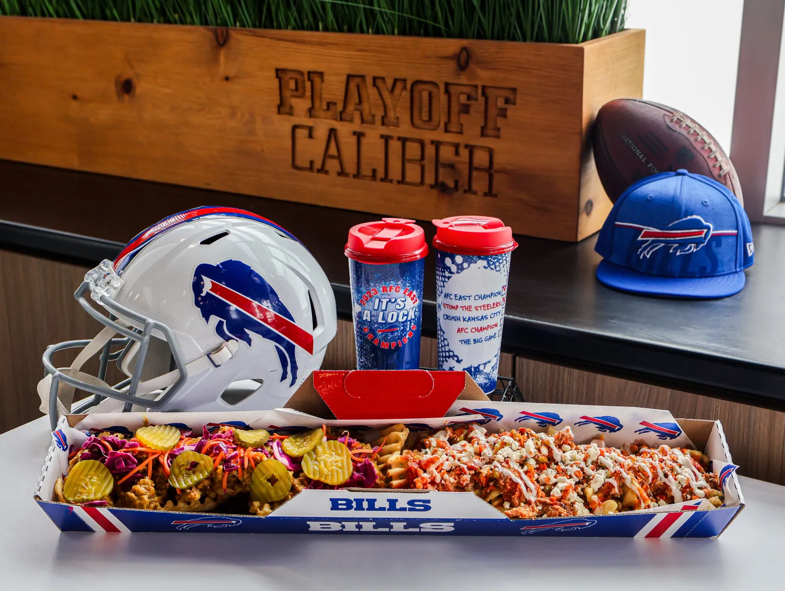 Bad Blood Waffle Fries, Buffalo Bills, Highmark Stadium