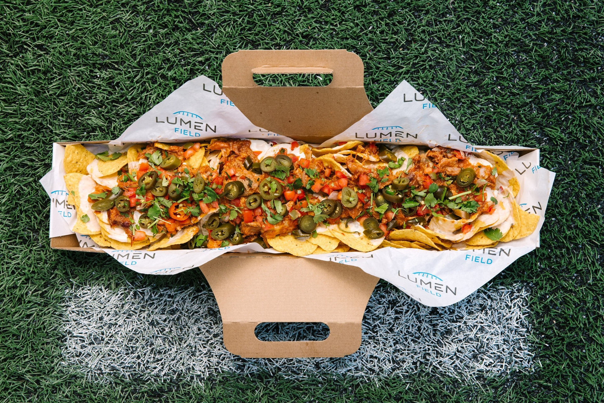 First N Goal Nacho Box, Seattle Seahawks, Lumen Field