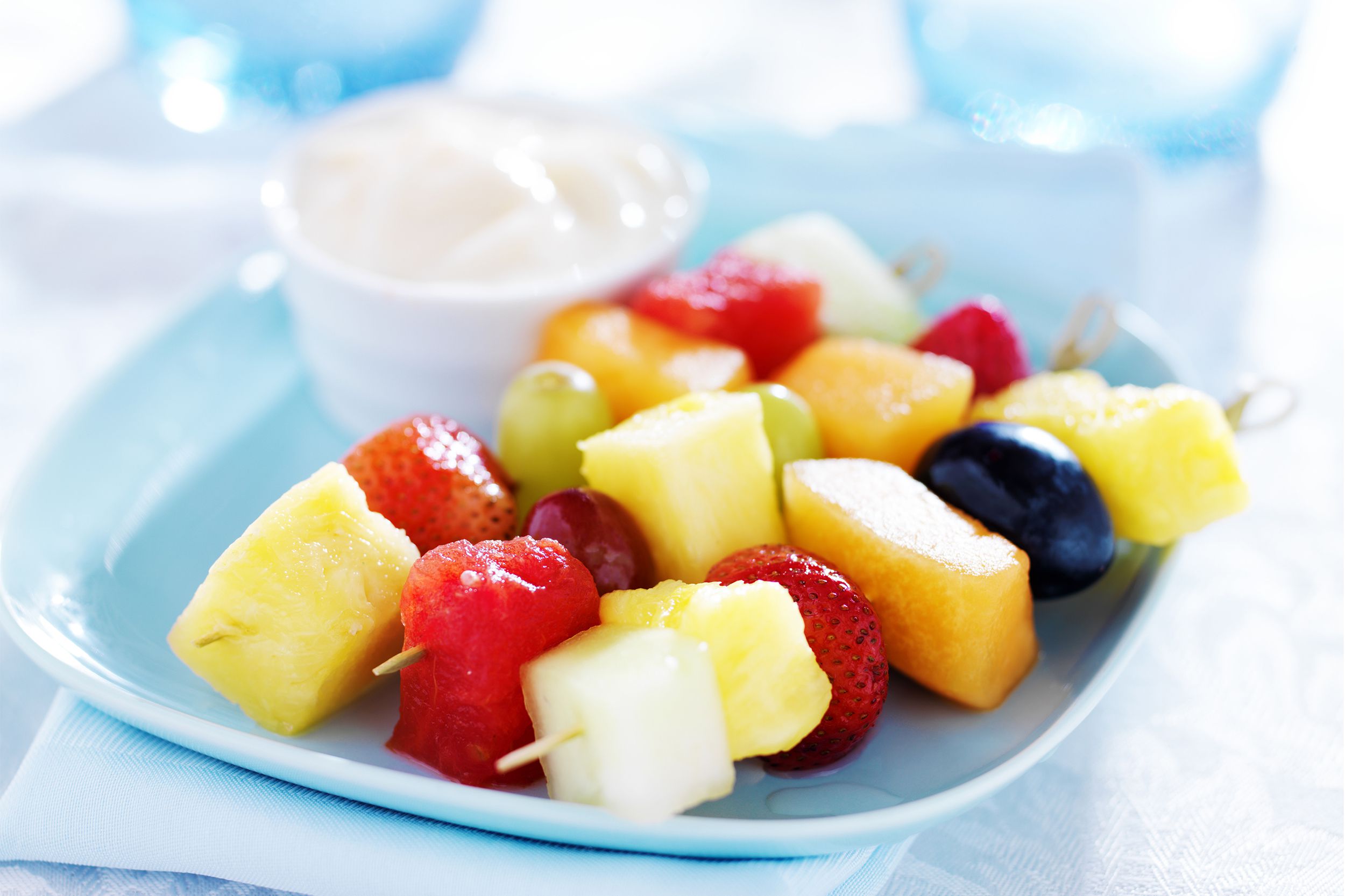 Fruit and Cheese Kabobs