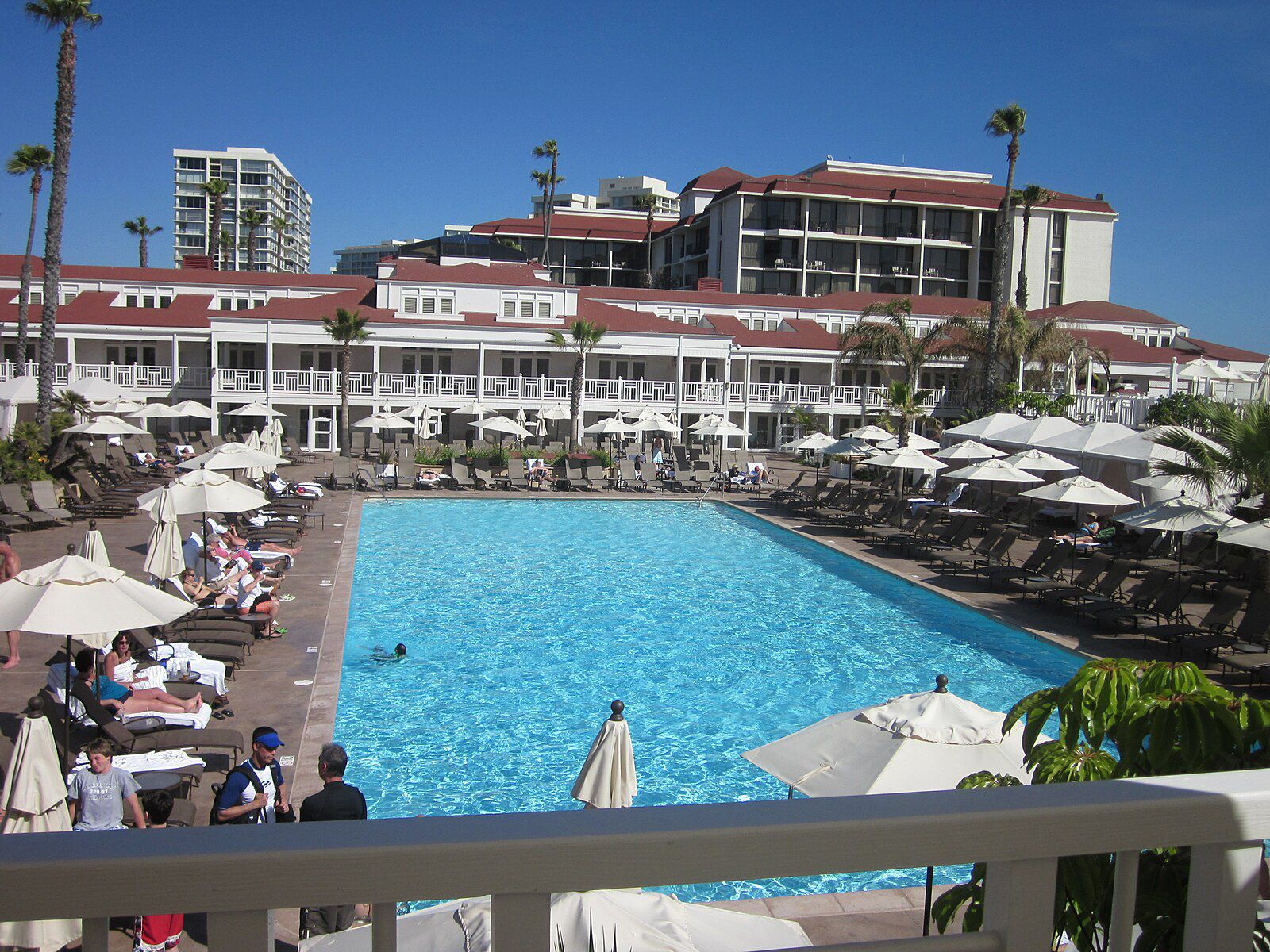 Hotel pool