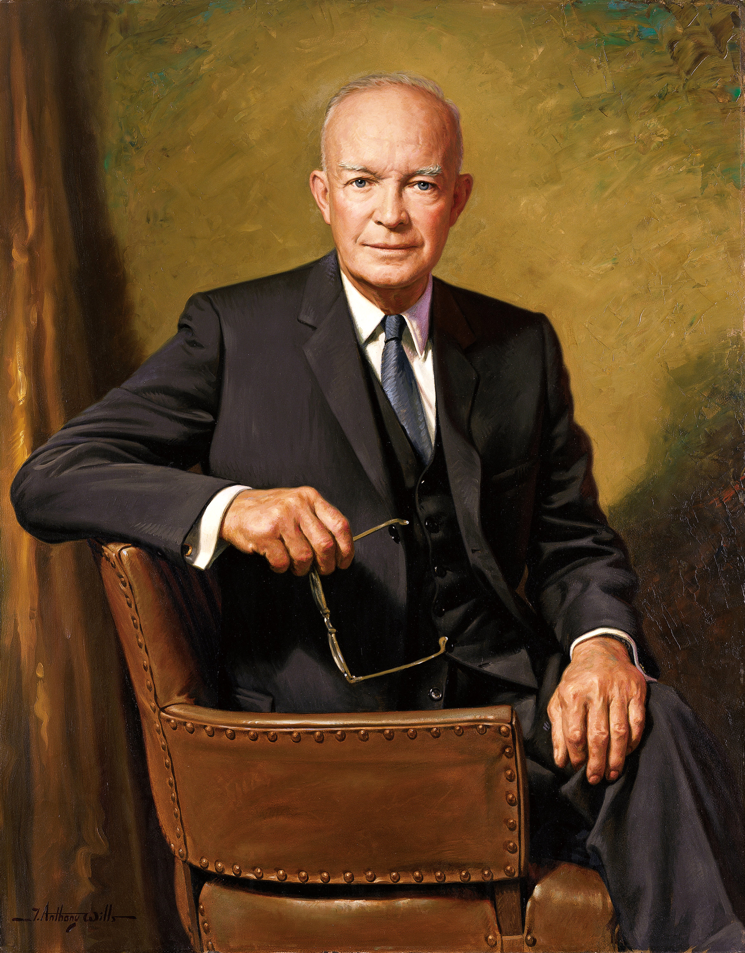 Official White House Portrait of Dwight D. Eisenhower, 1967