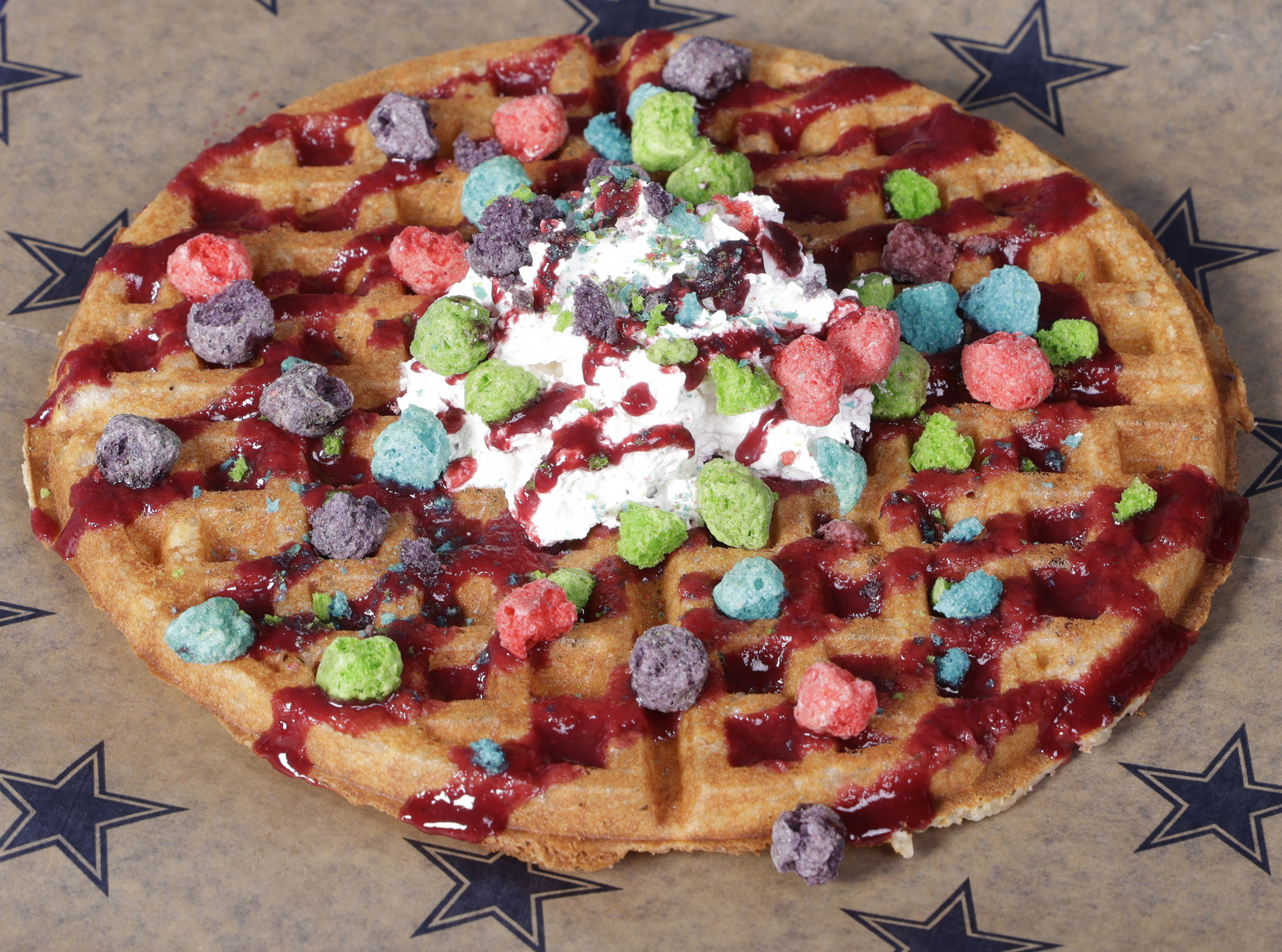 Oops! All Berries Waffle, Dallas Cowboys, AT&T Stadium