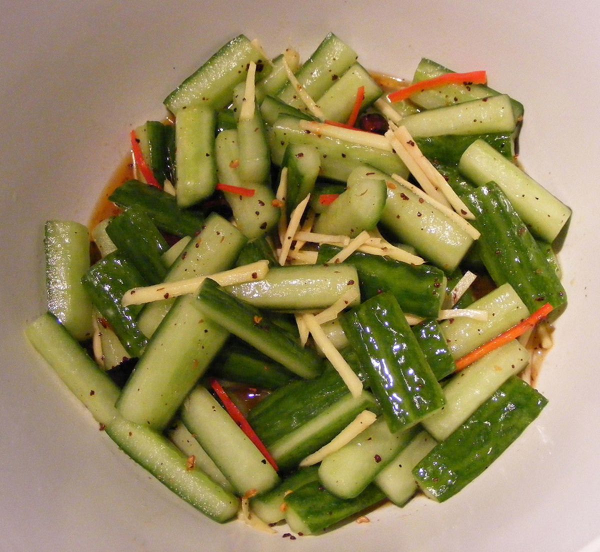 Spicy Lao Cucumber Salad