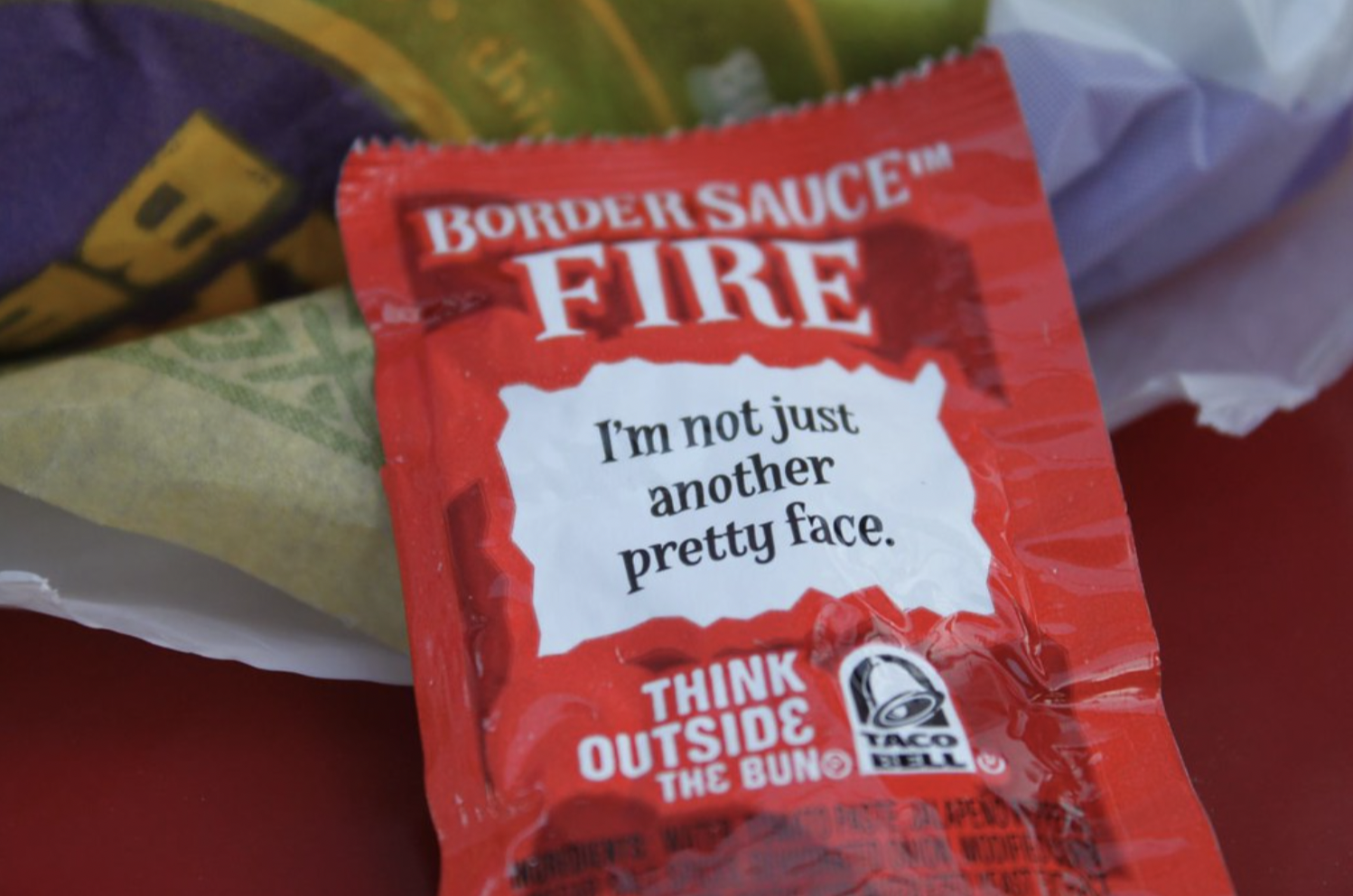 Taco Bell sauce packets