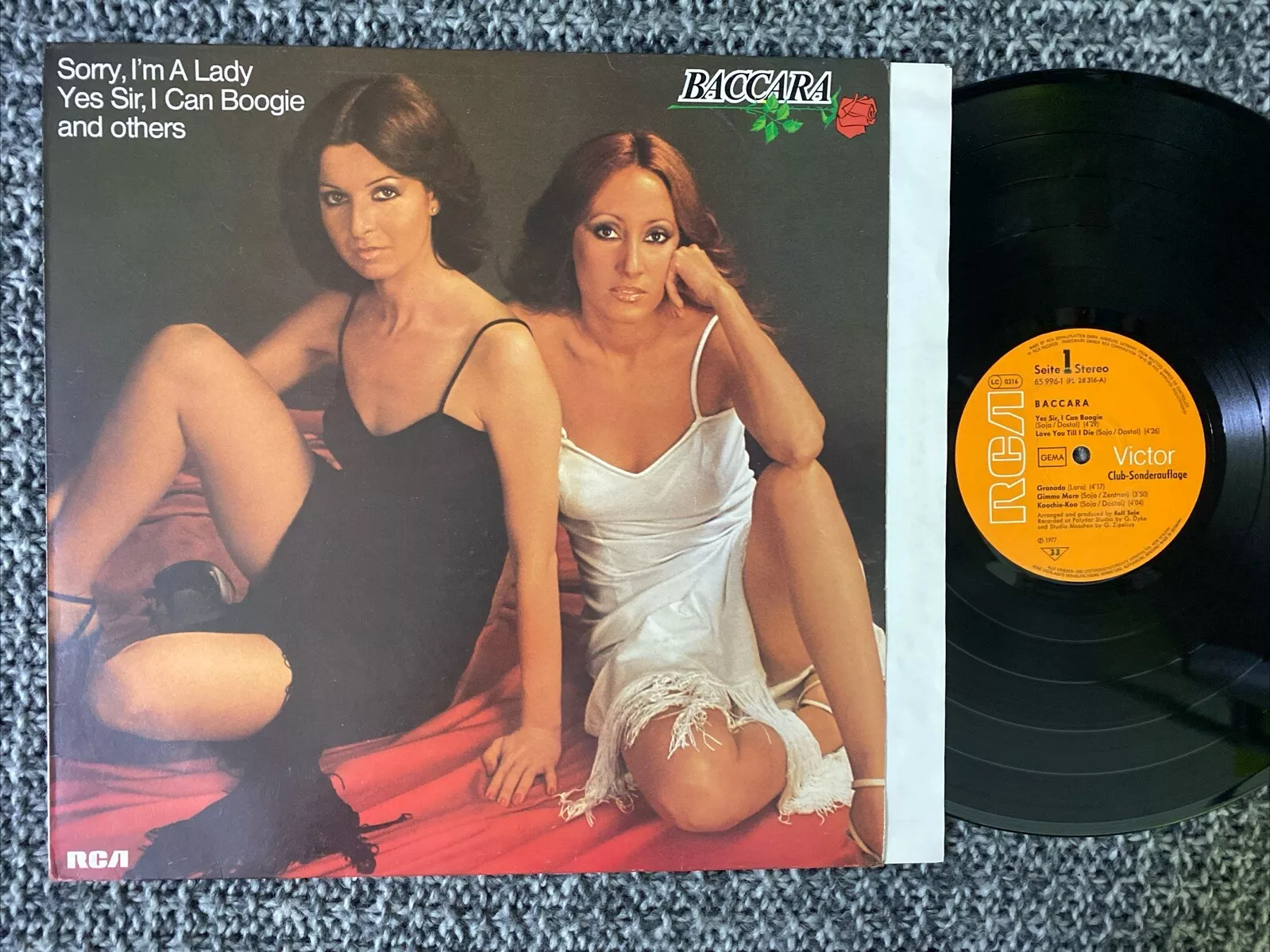 Yes Sir I Can Boogie, Baccara