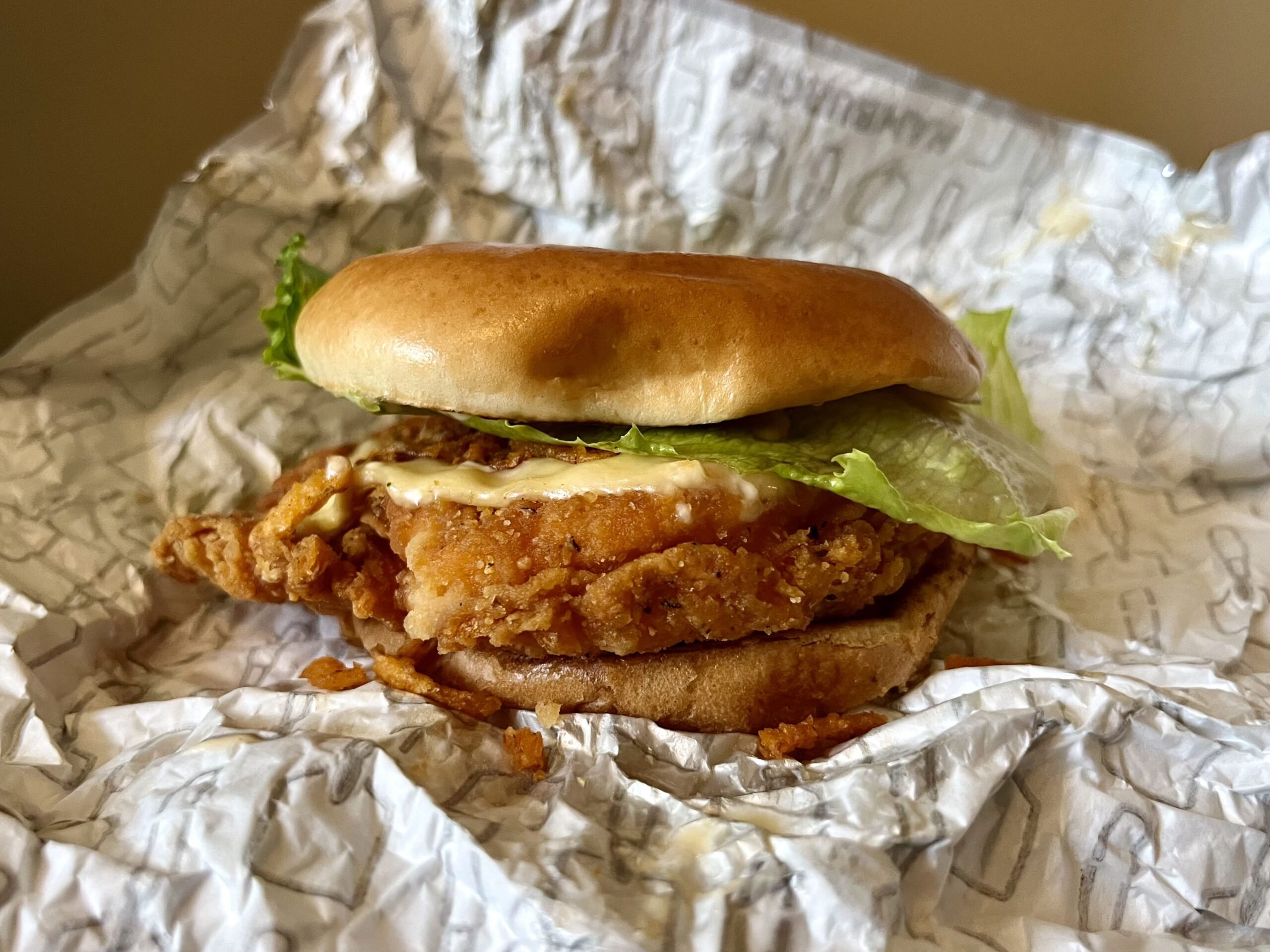 Wendy's Ghost Pepper Ranch Chicken Sandwich