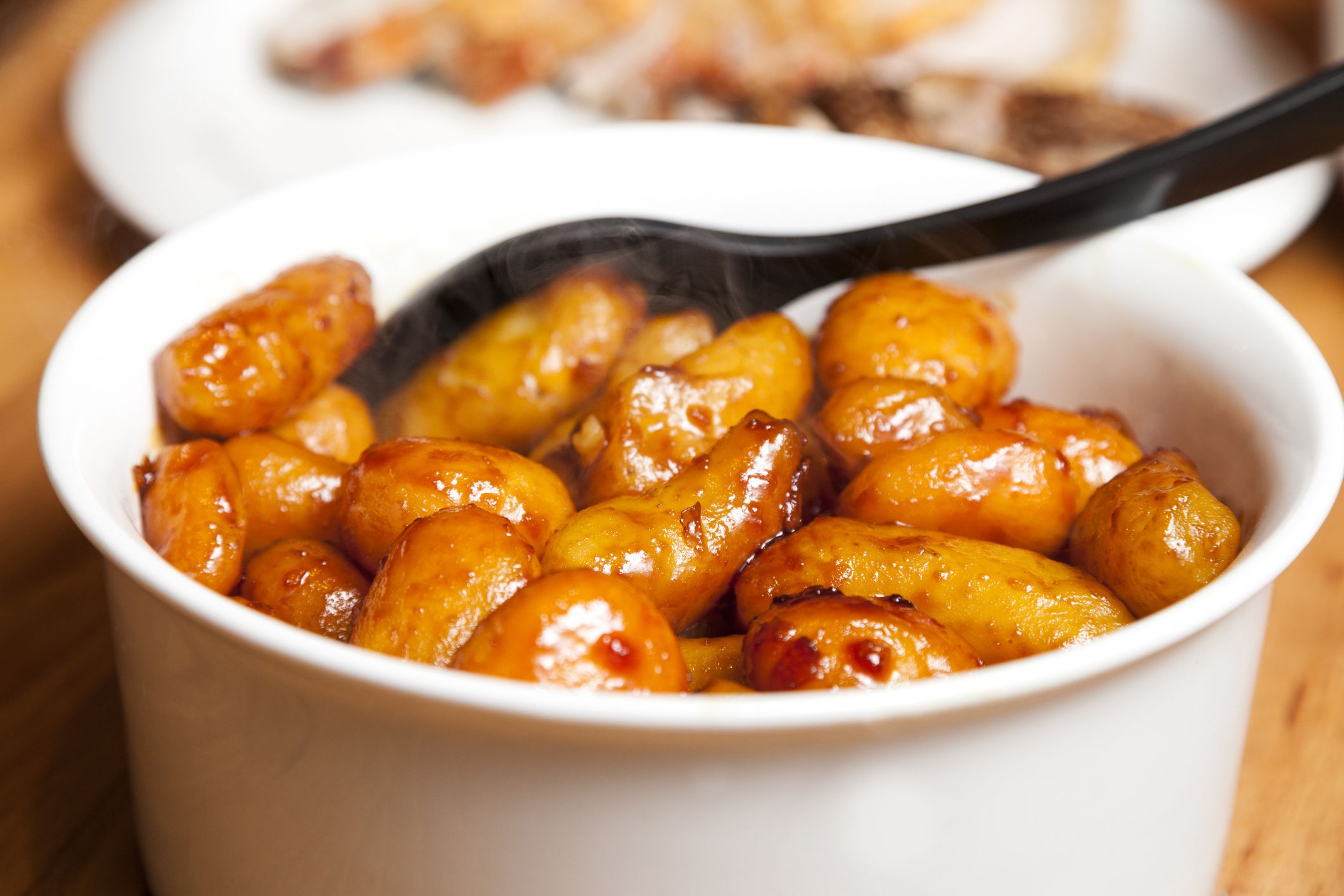 Danish Sugar-Browned Potatoes. A Danish tradition.