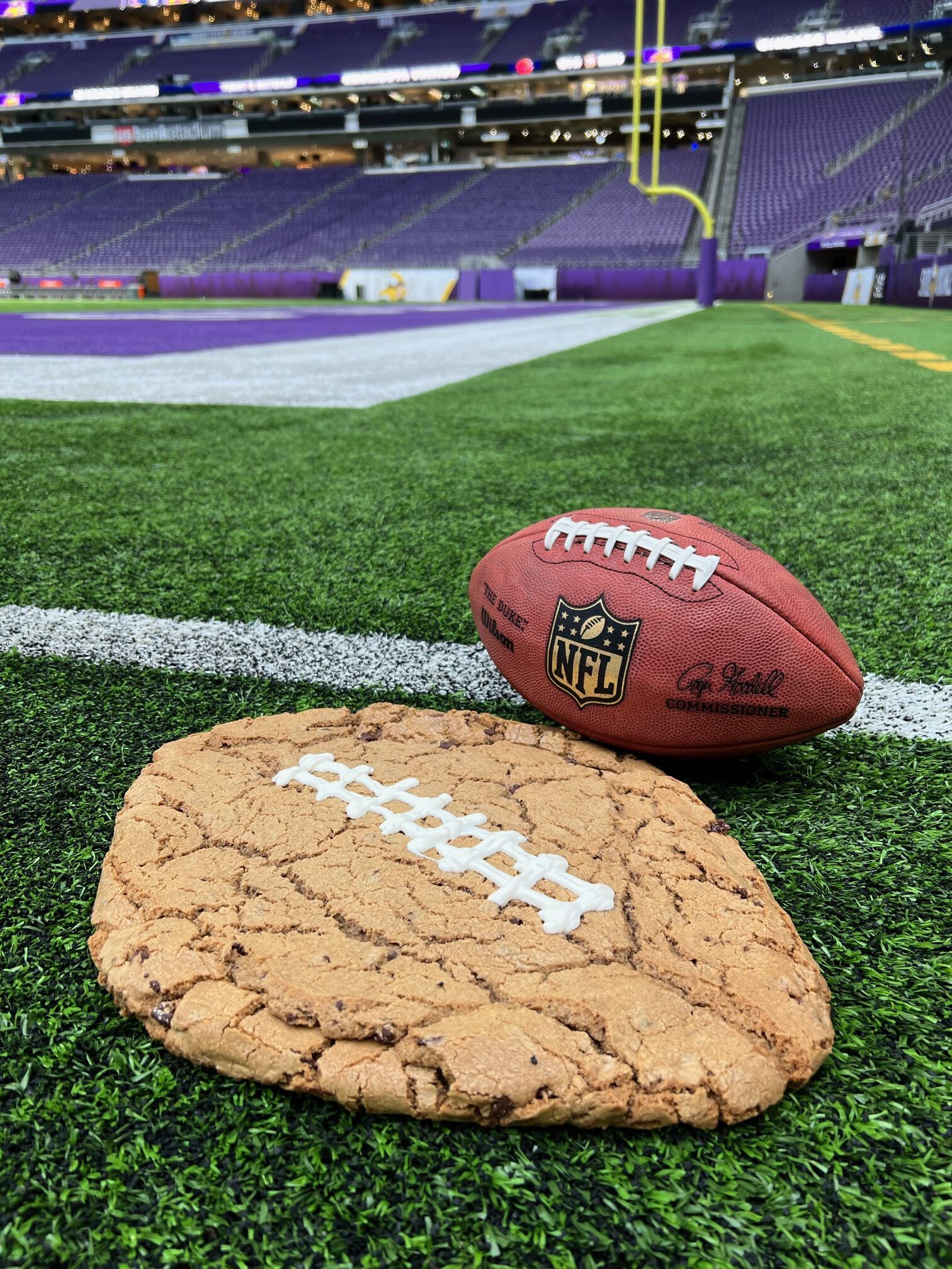 T-Rex Cookie, Minnesota Vikings, U.S. Bank Stadium