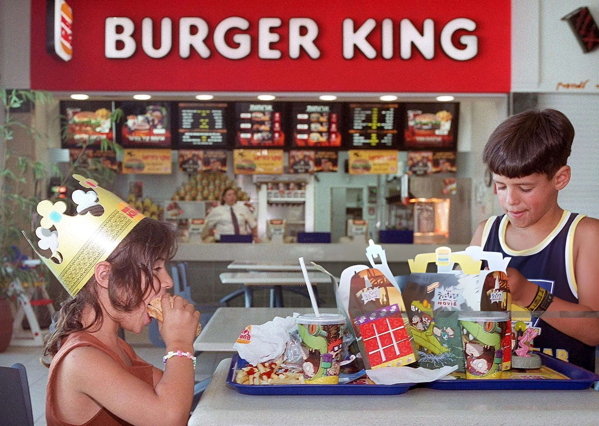 Vintage burger king photo crown reddit