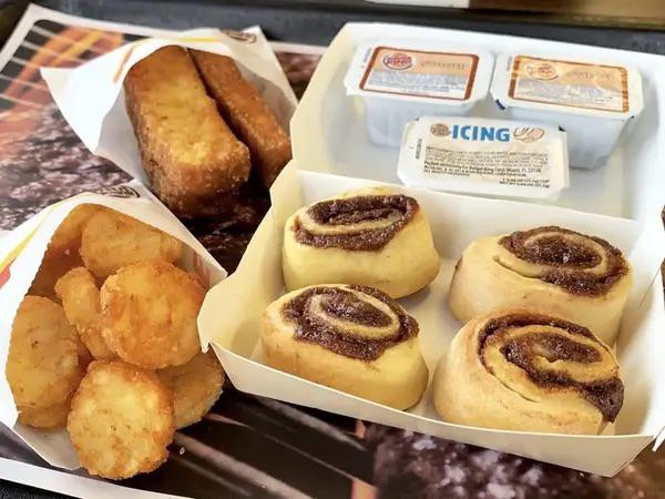 Burger King cinna minis vintage photo breakfast reddit
