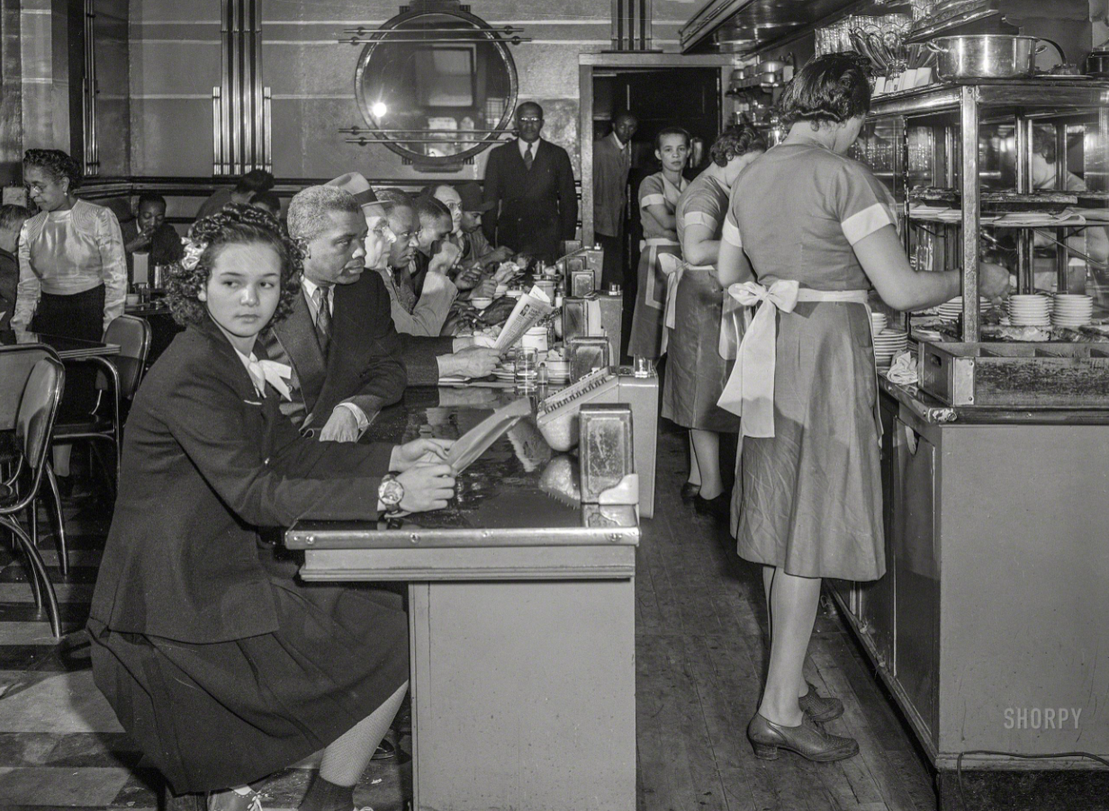 Vintage diner photo 1942 reddit