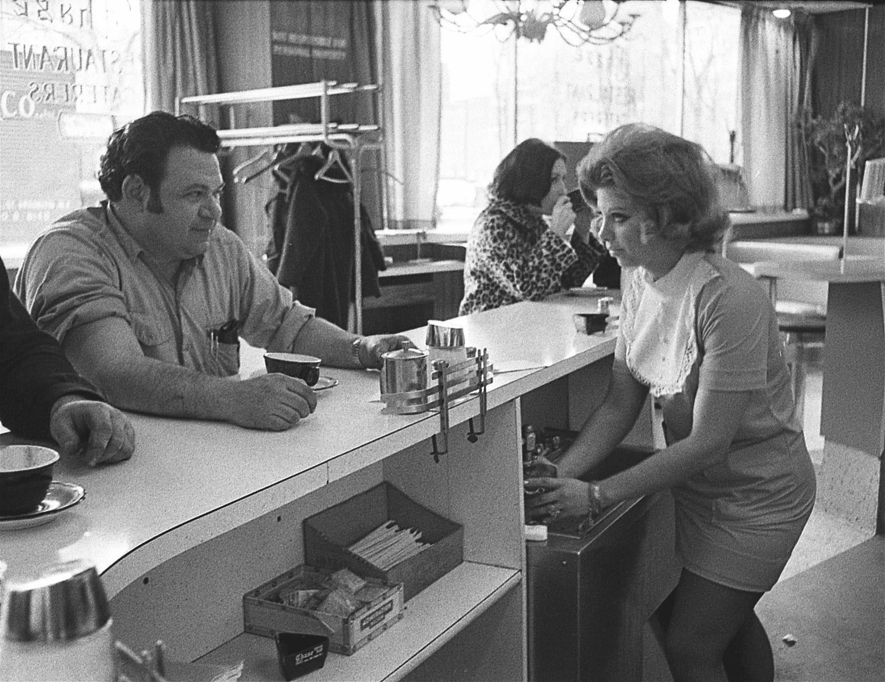 Vintage diner photo 1960s NYC reddit