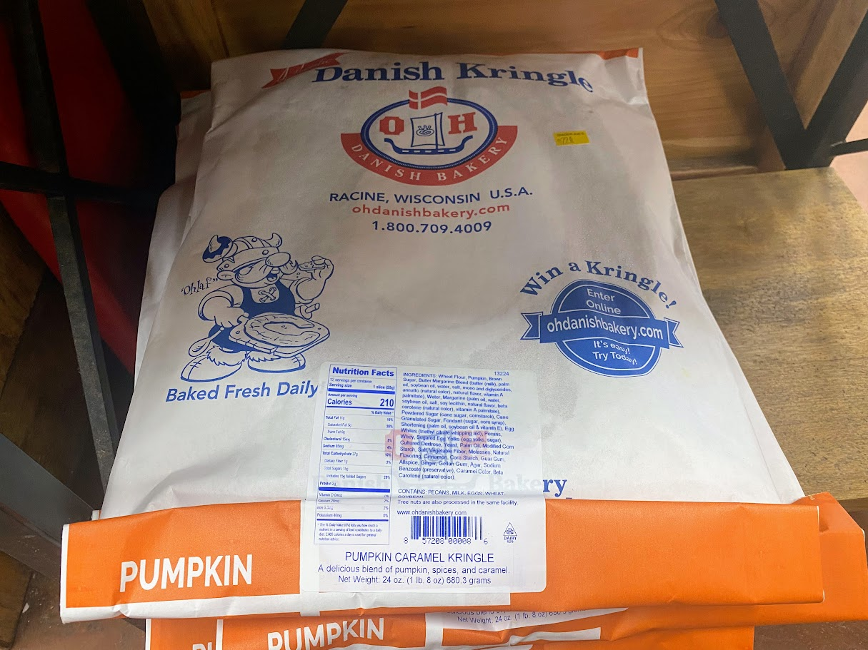 Trader Joe's pumpkin kringle