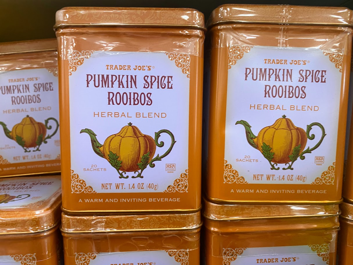 trader joe's pumpkin spice rooibos tea