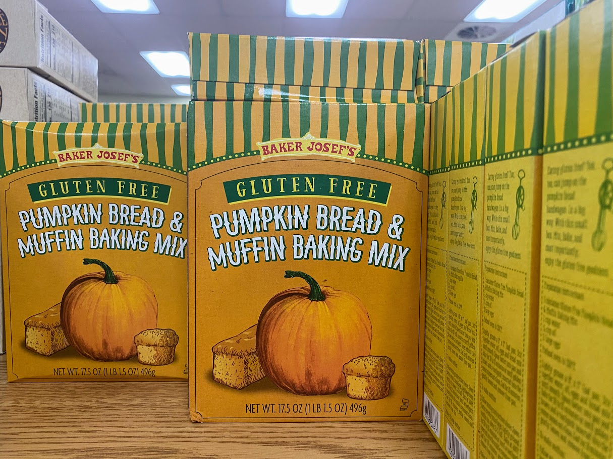 trader joe's gluten free pumpkin bread and muffin mix