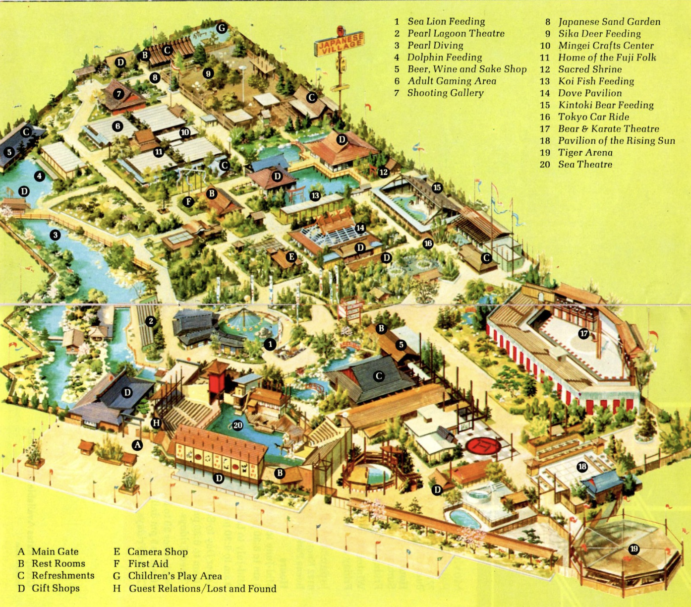 Japanese Village and Deer Park