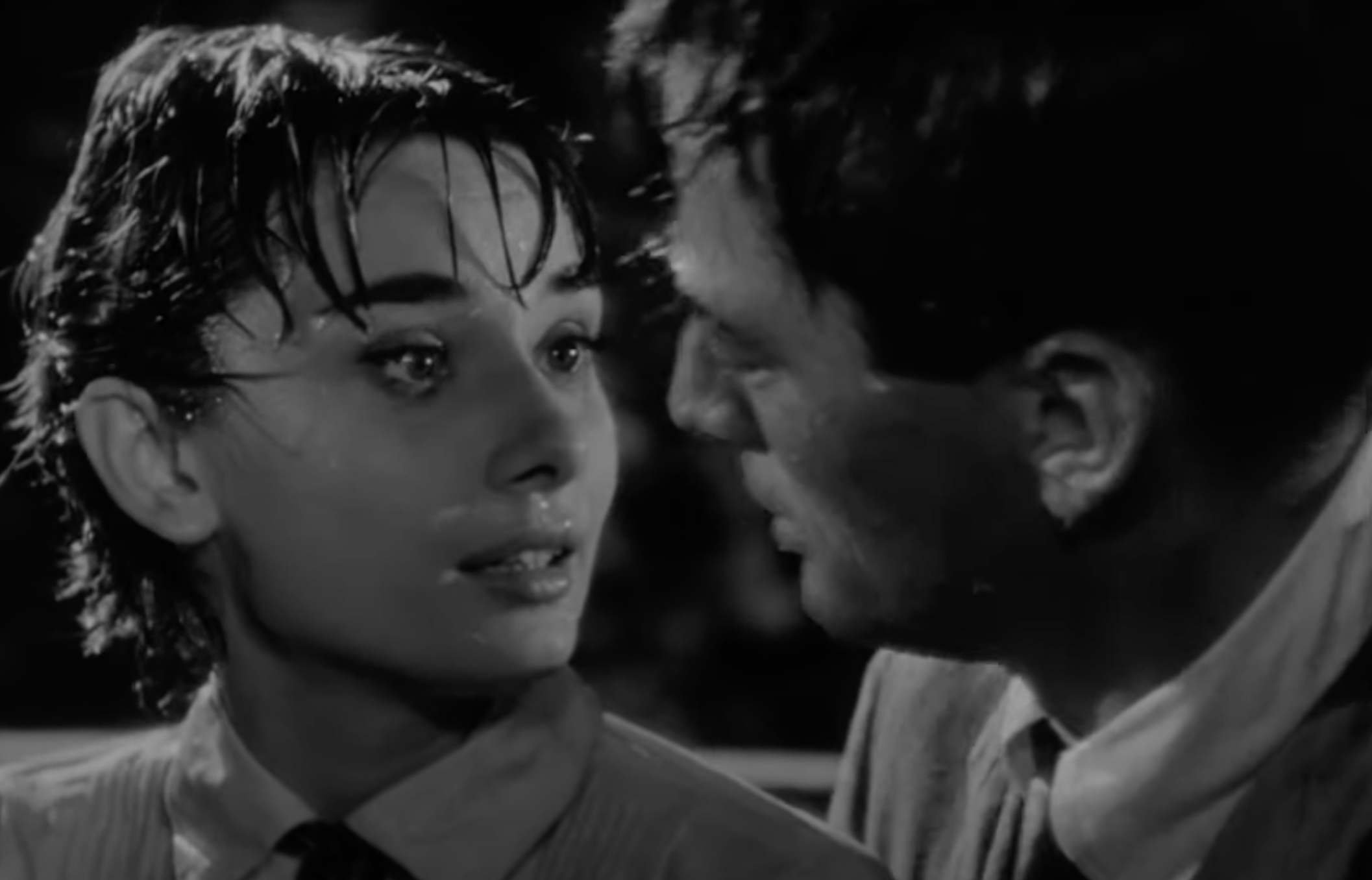 Roman Holiday kissing scene