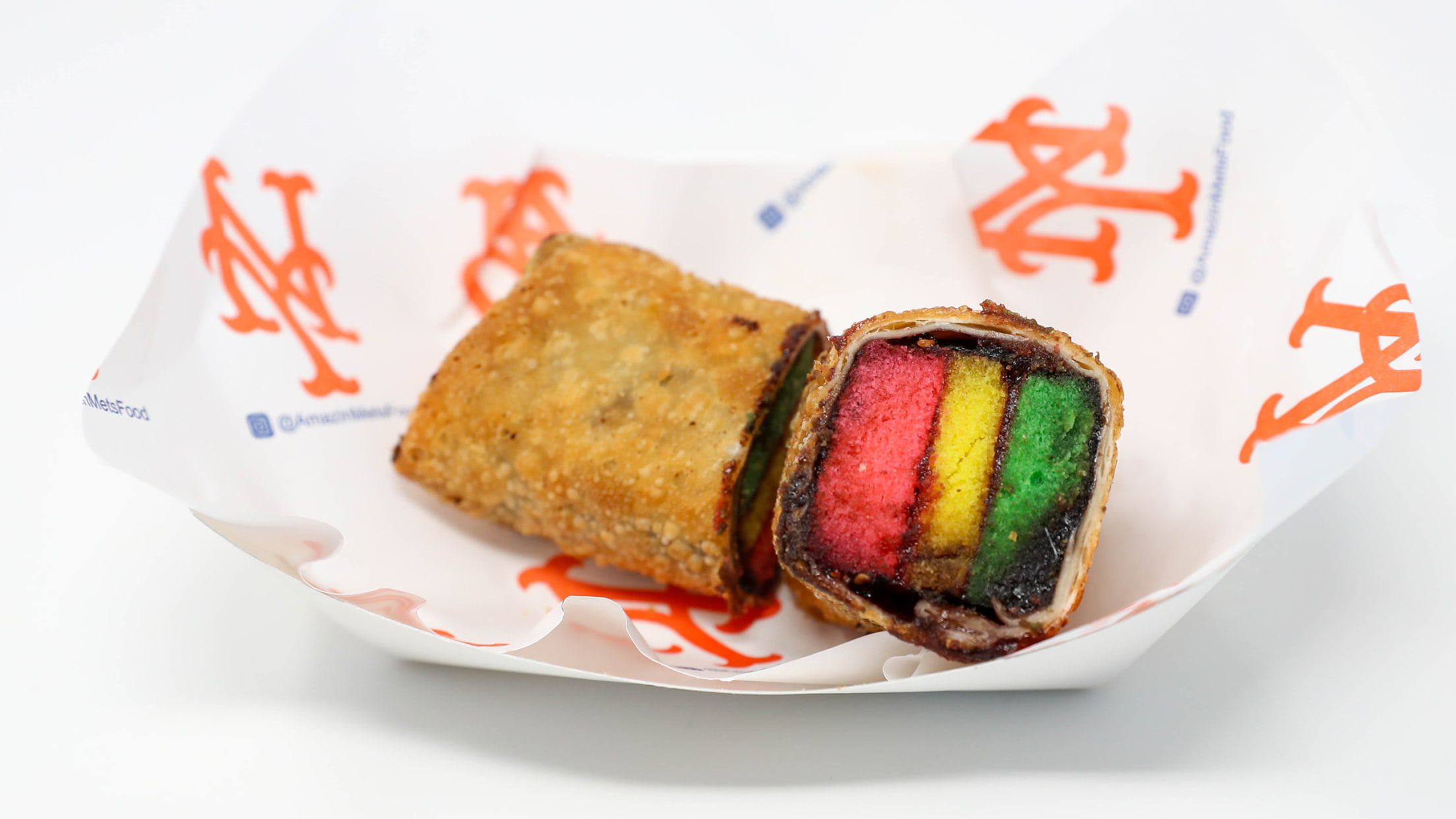 Rainbow Cookie Egg Roll, New York Mets, Citi Field
