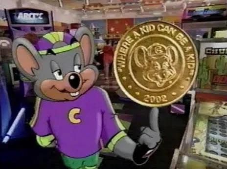 Early 2000s Chuck E Cheese commercial