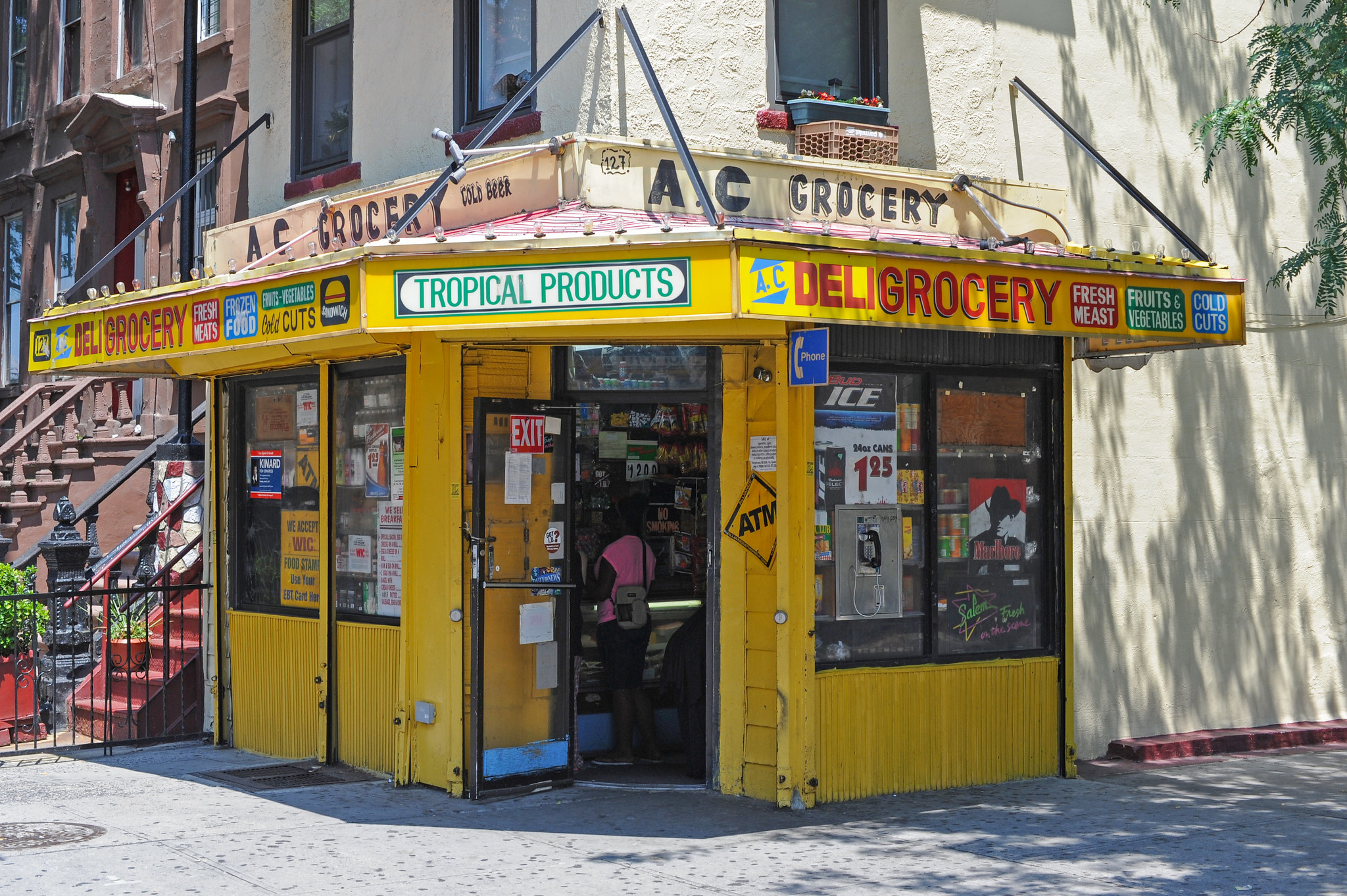 AC Grocery, Brooklyn Bodega, on a Sunny Day