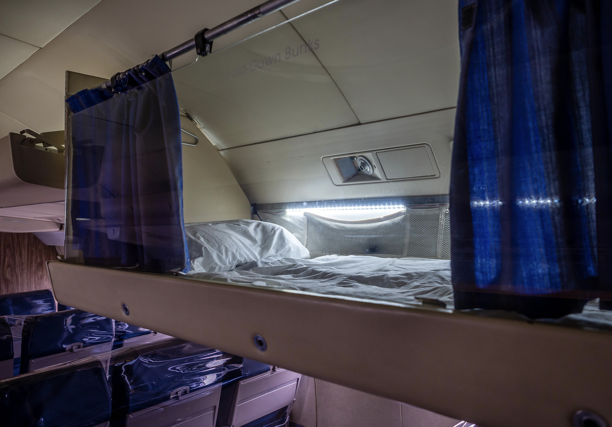 Airplane bed