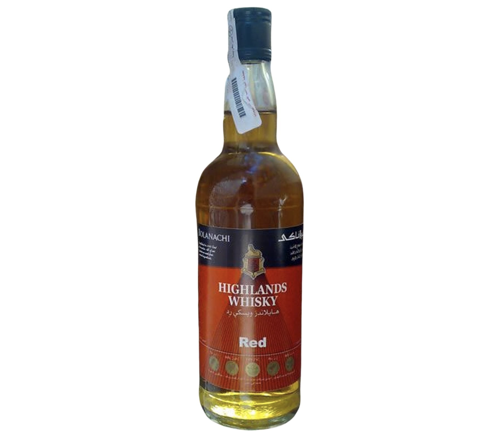 a bottle of whiskey