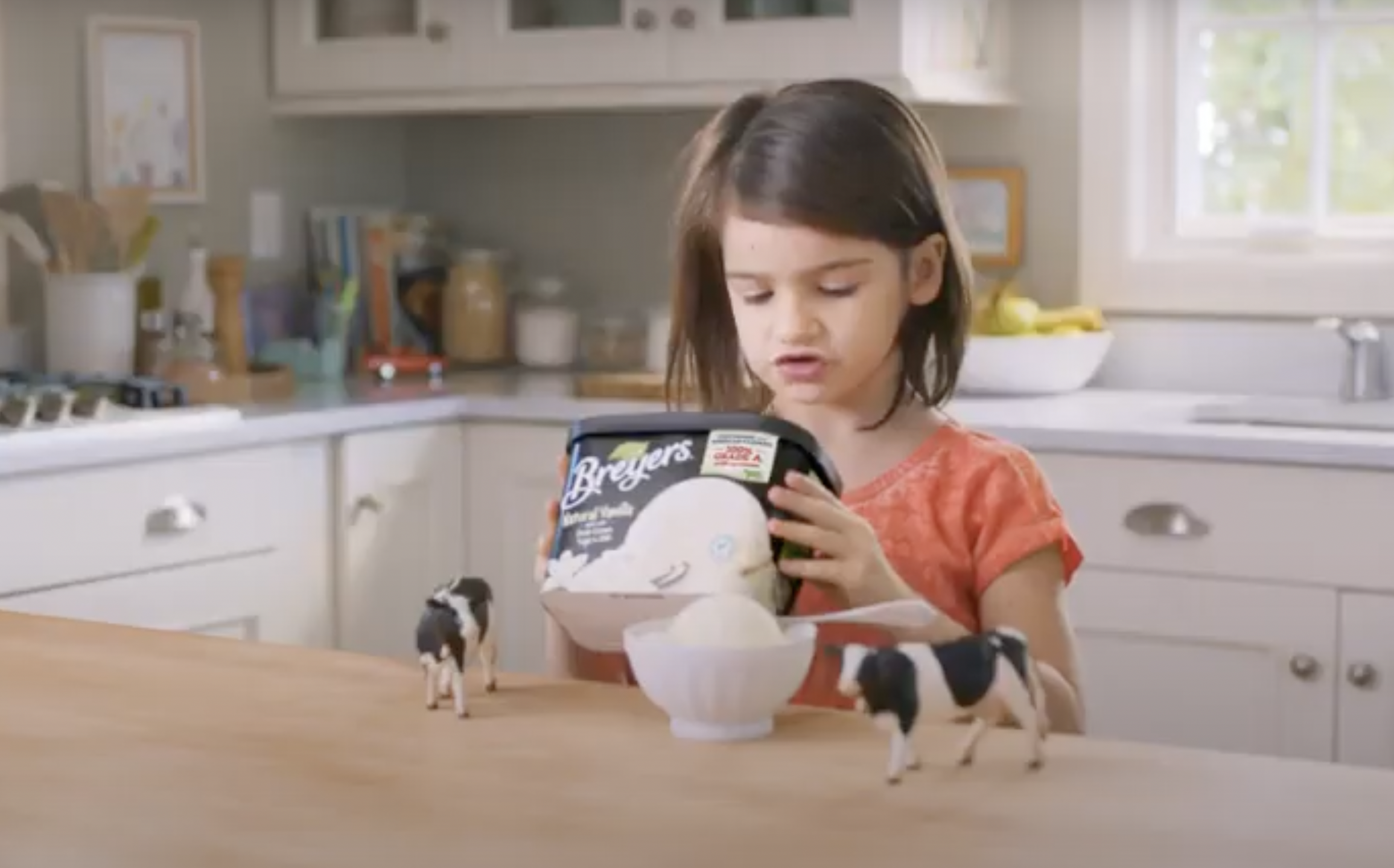 Breyer's ice cream commercial