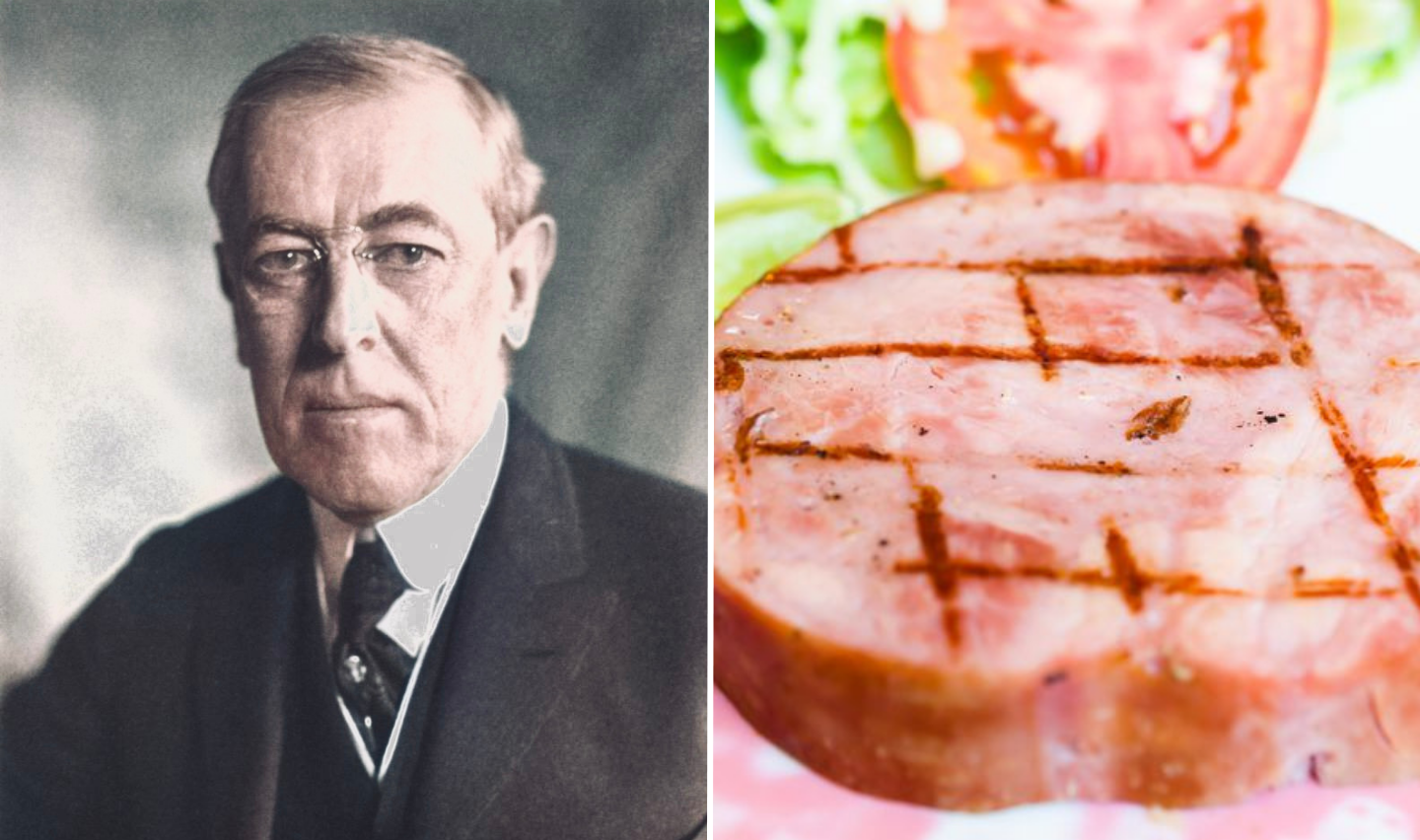 Woodrow Wilson favorite food