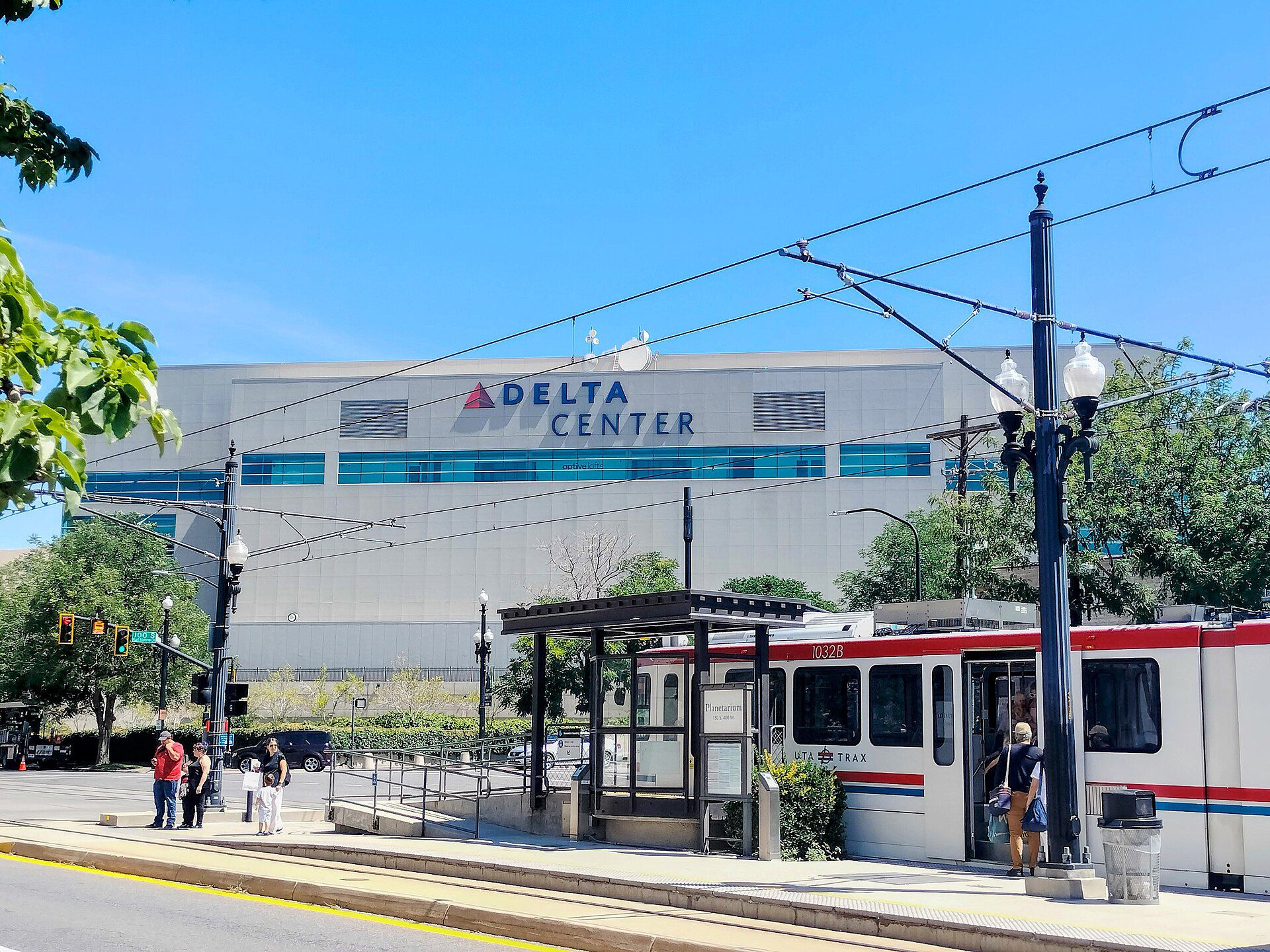 The Delta Center in 2023, post-rebranding