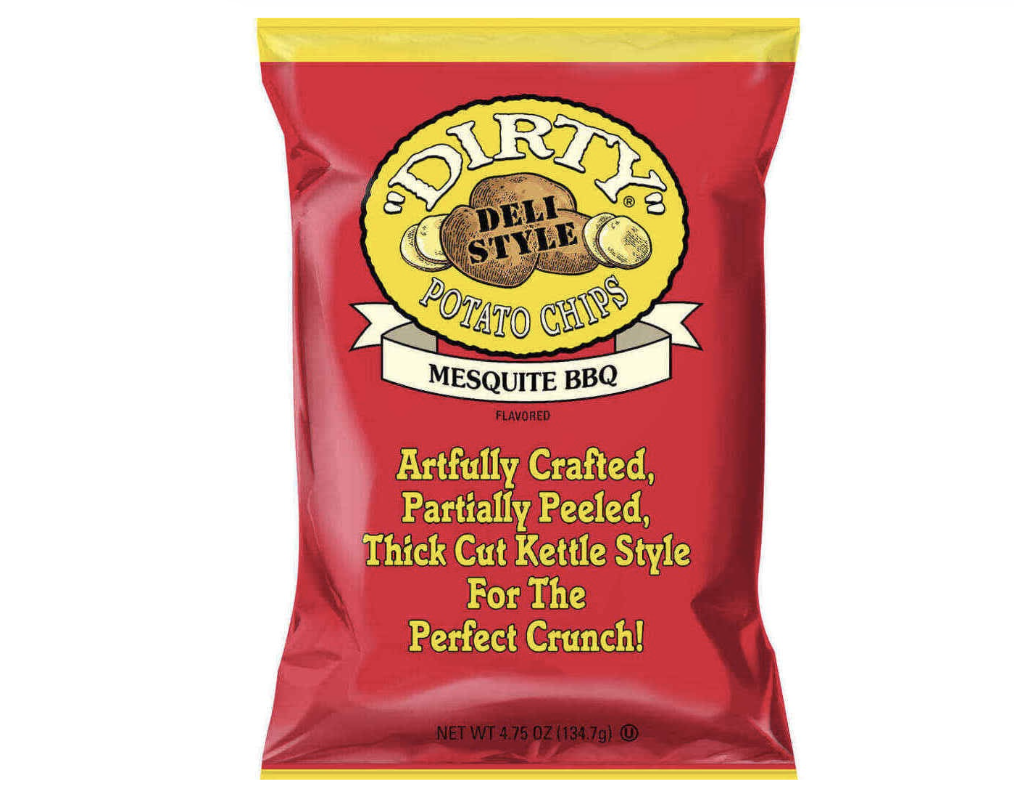 Dirty Potato Chips, Mesquite BBQ