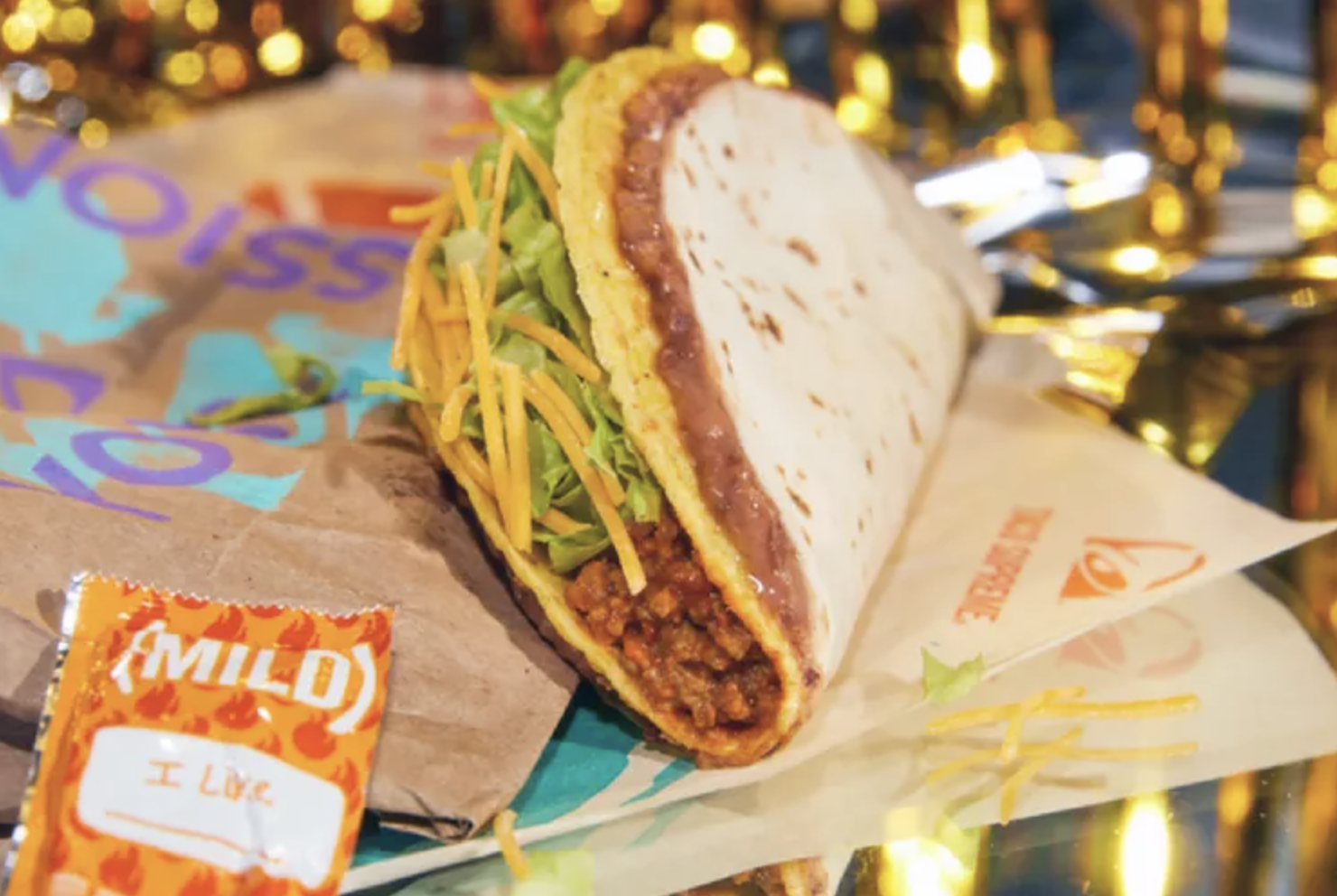 Taco Bell Double Decker Taco