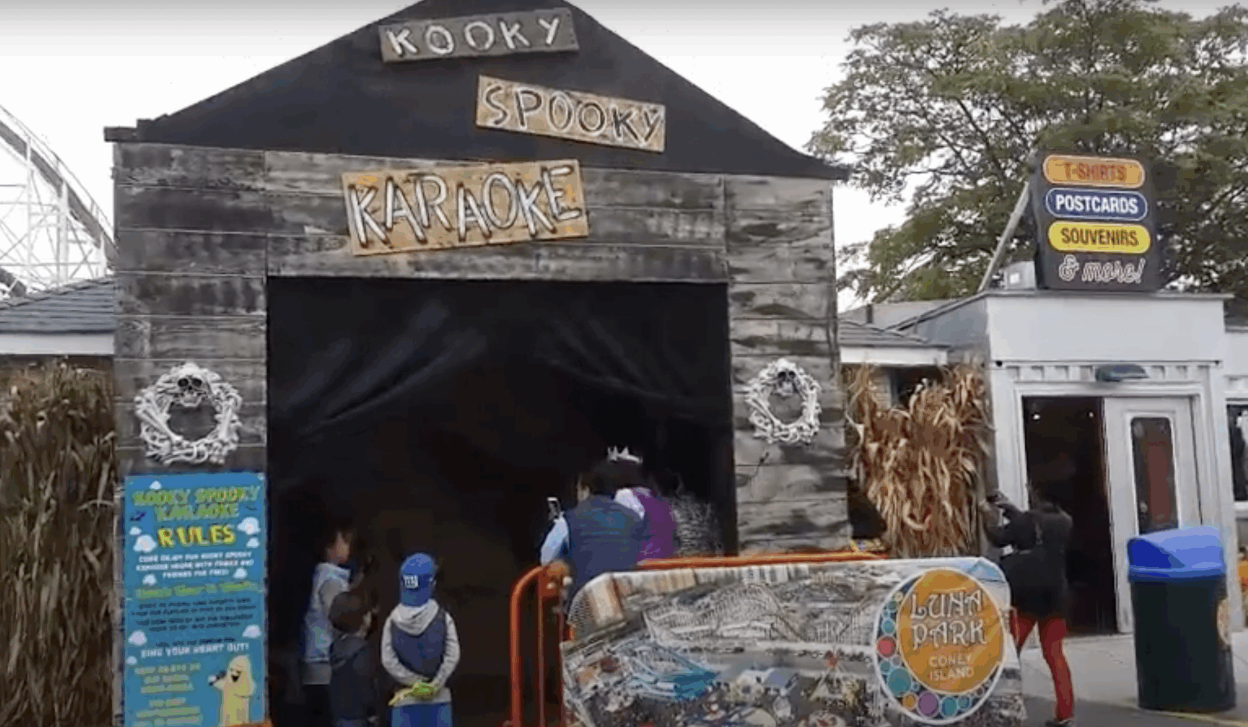 Halloween Harvest at Luna Park in Coney Island, NY