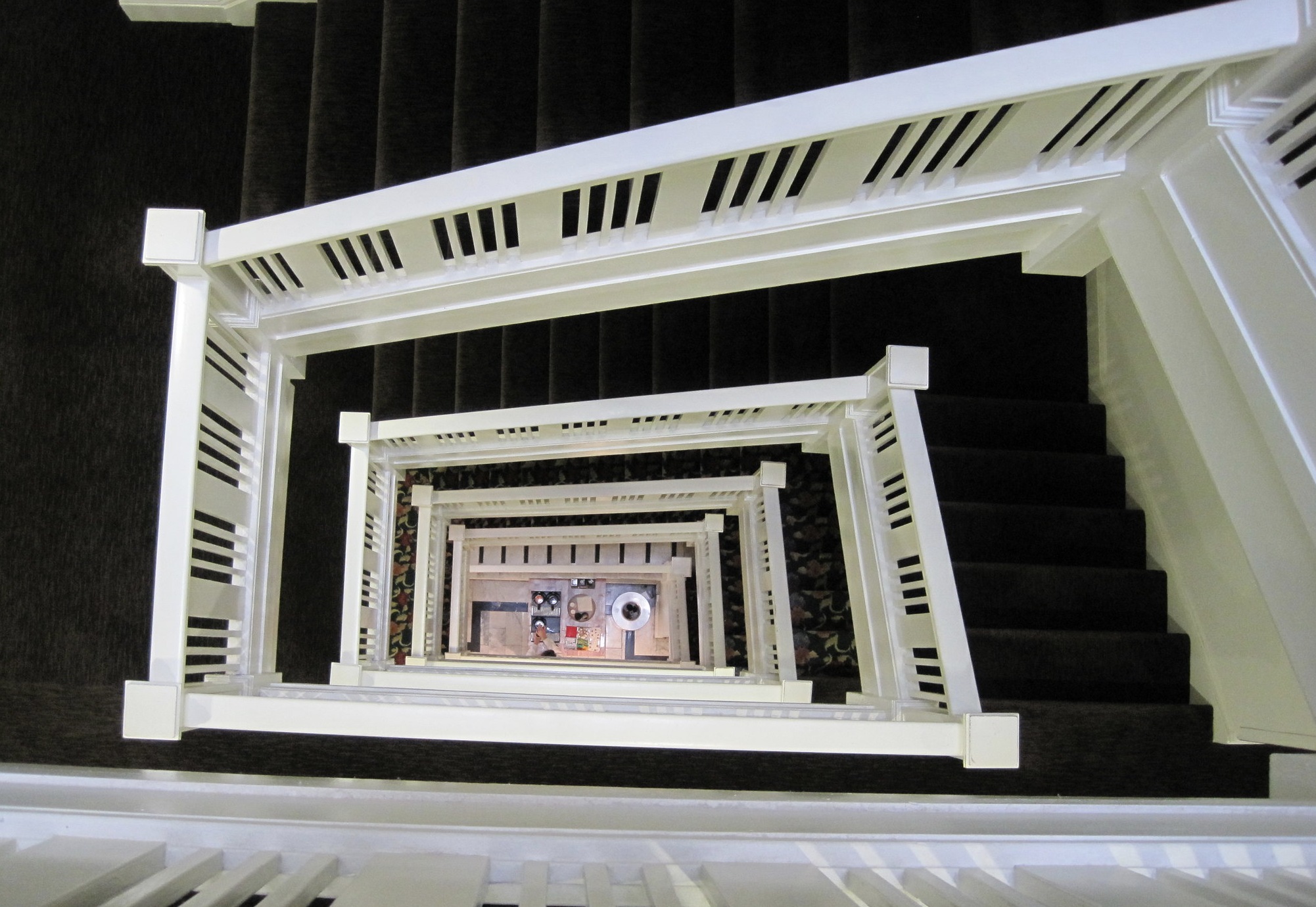 Staircase at Hotel Vertigo