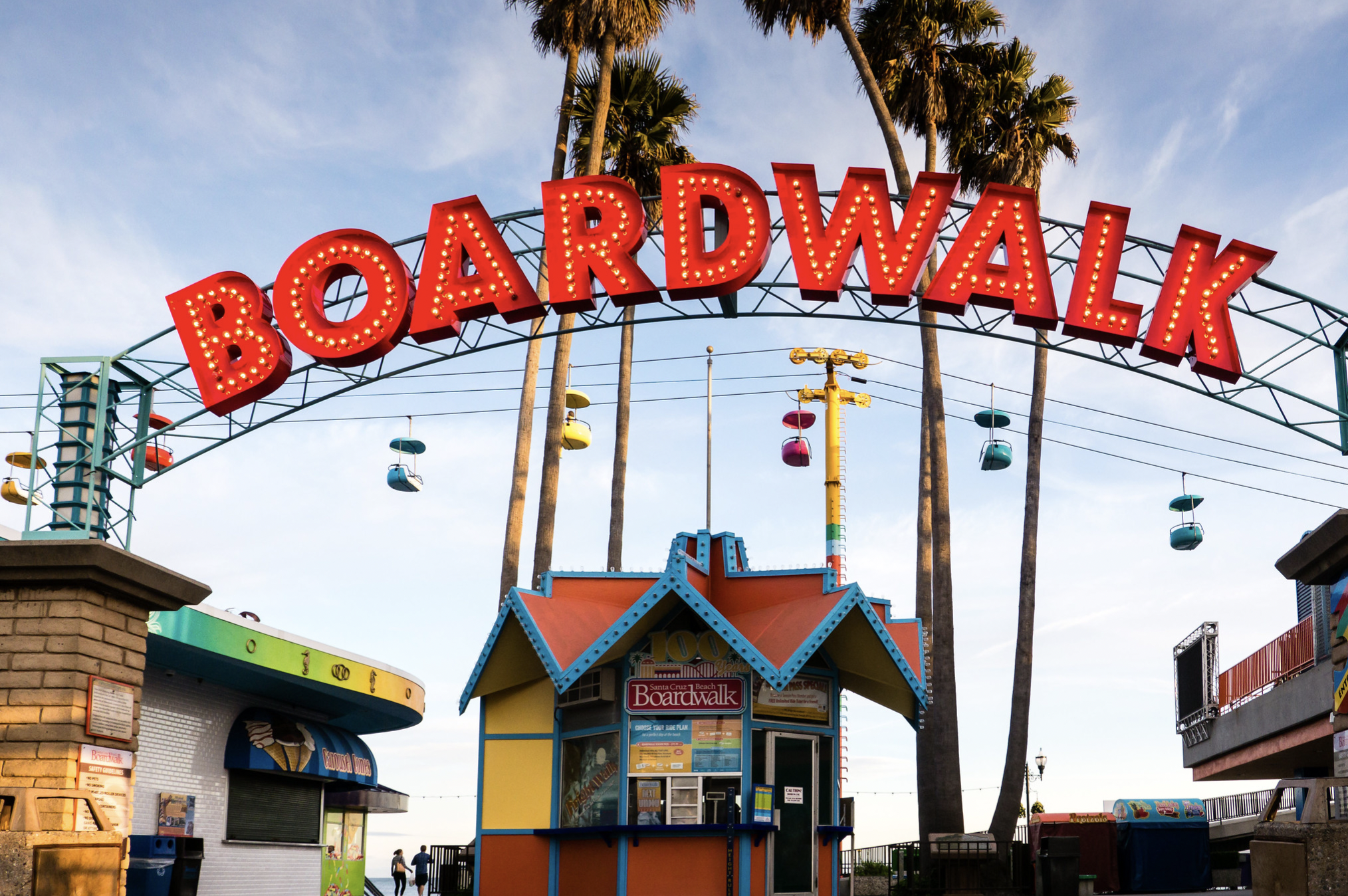 Santa Cruz beach boardwalk