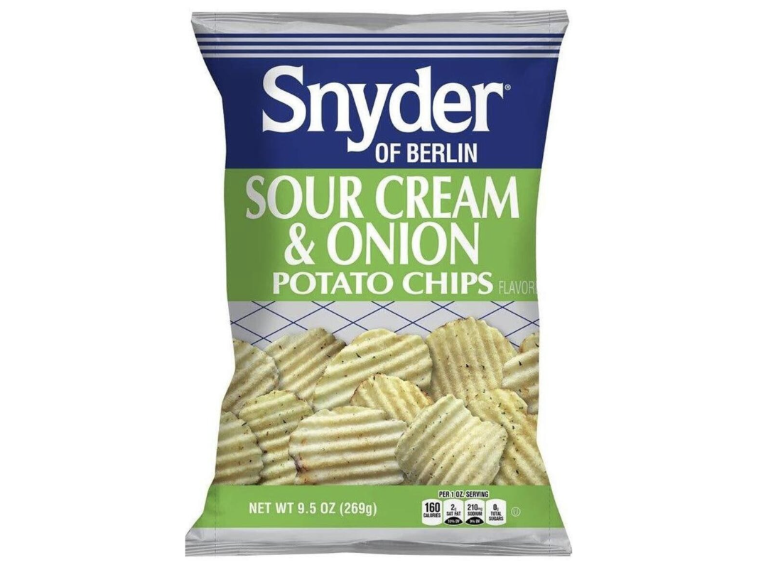 Snyder of Berlin Potato Chips, Sour Cream and Onion