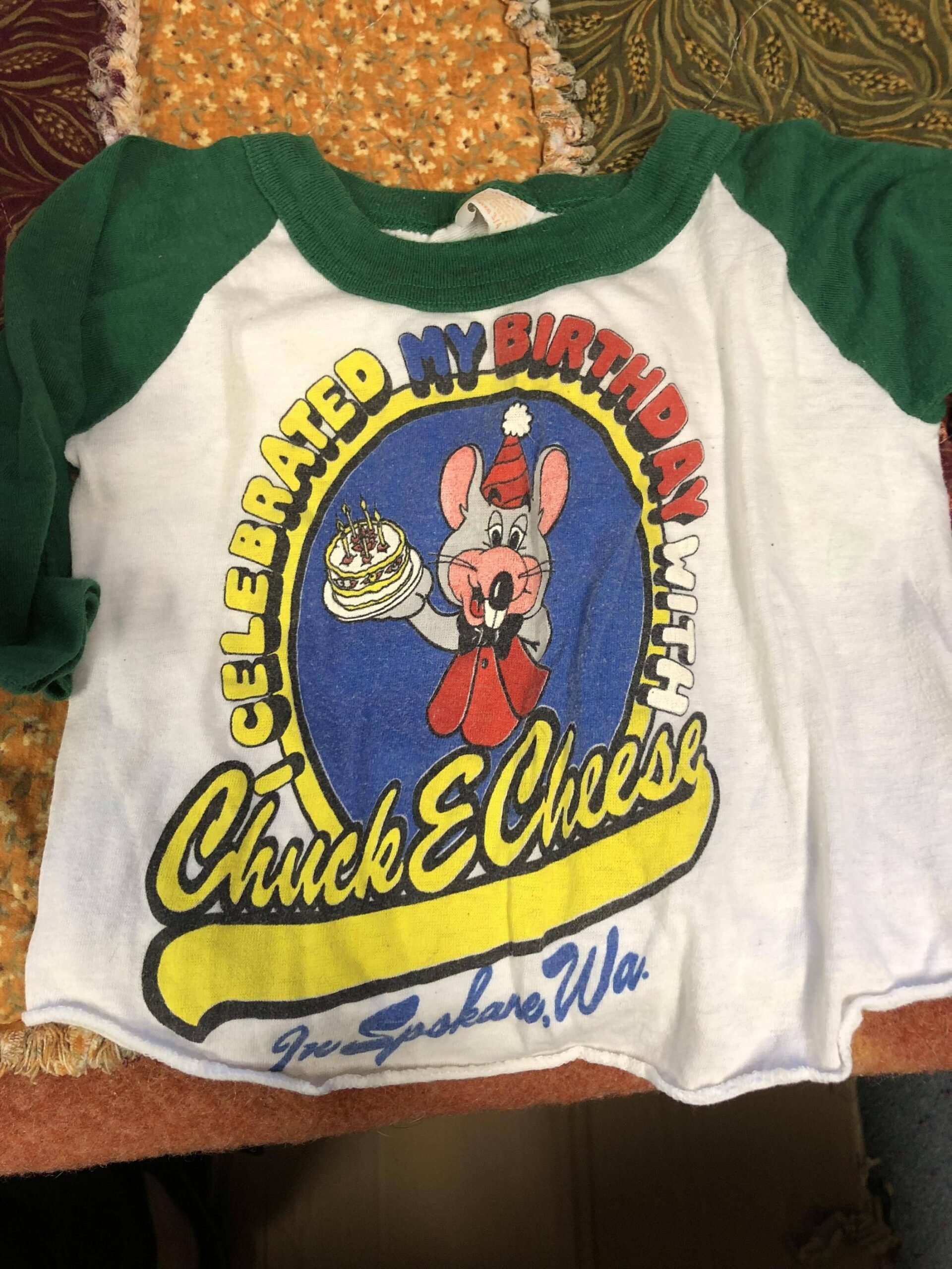 Chuck E Cheese Birthday Shirt