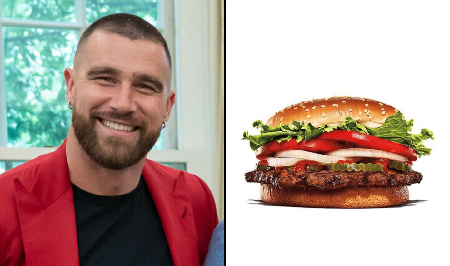Travis Kelce: Whopper at Burger King
