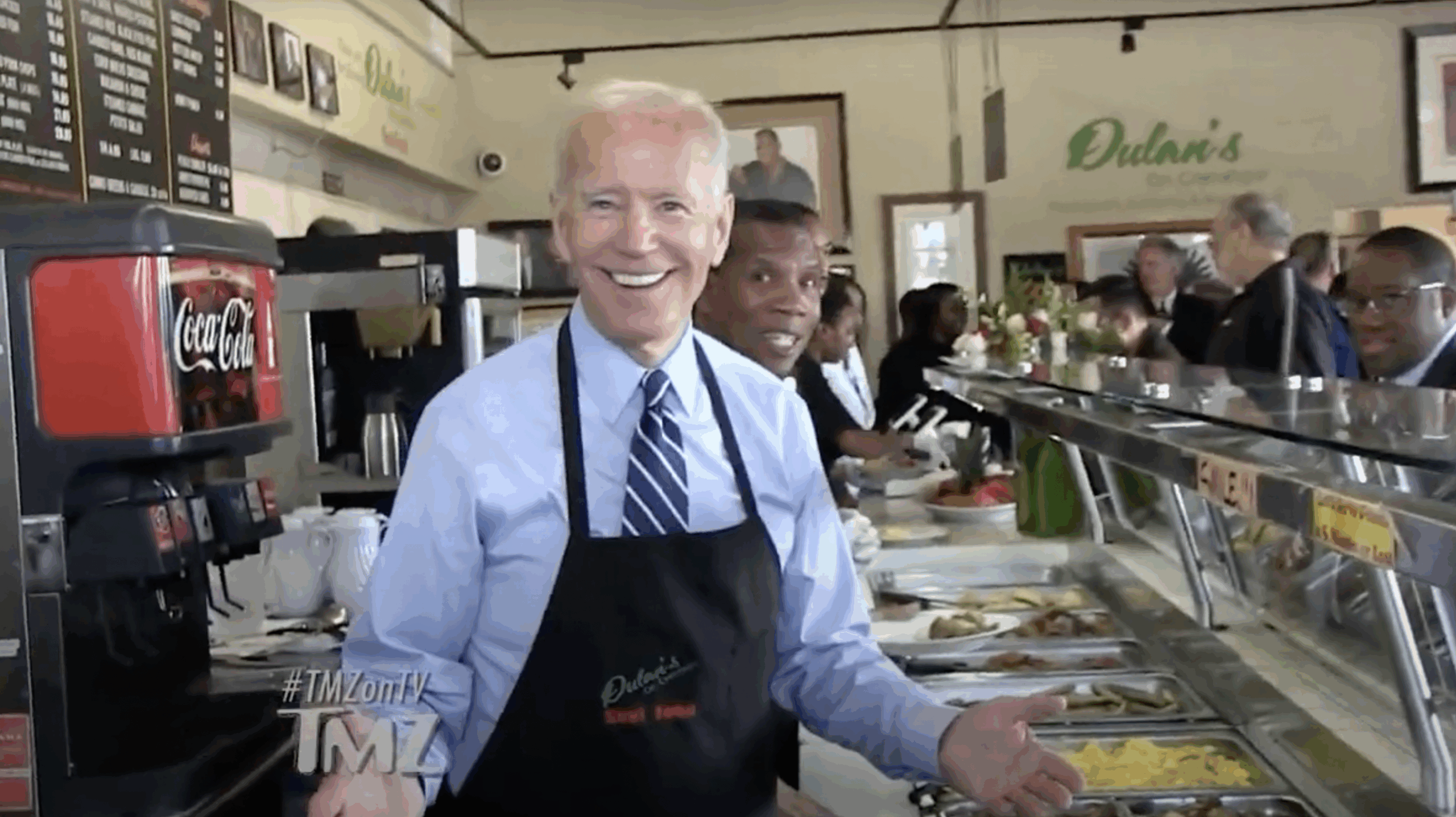 Joe Biden at Dulan's