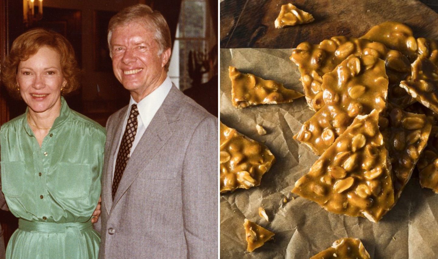 Jimmy and Rosalynn Carter’s Peanut Brittle