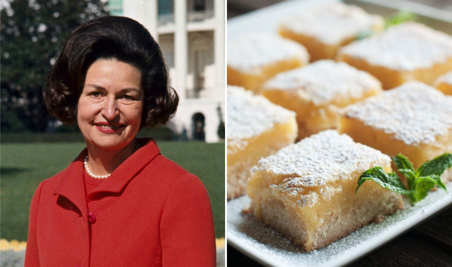 Lady Bird Johnson’s Lemon Squares