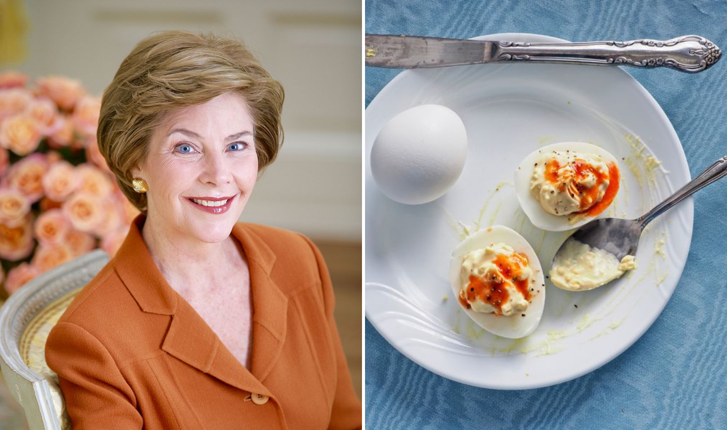 Laura Bush’s Deviled Eggs