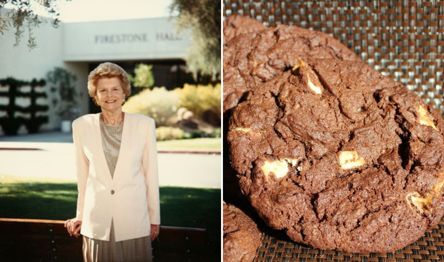 Betty Ford’s Double Chocolate Cookies