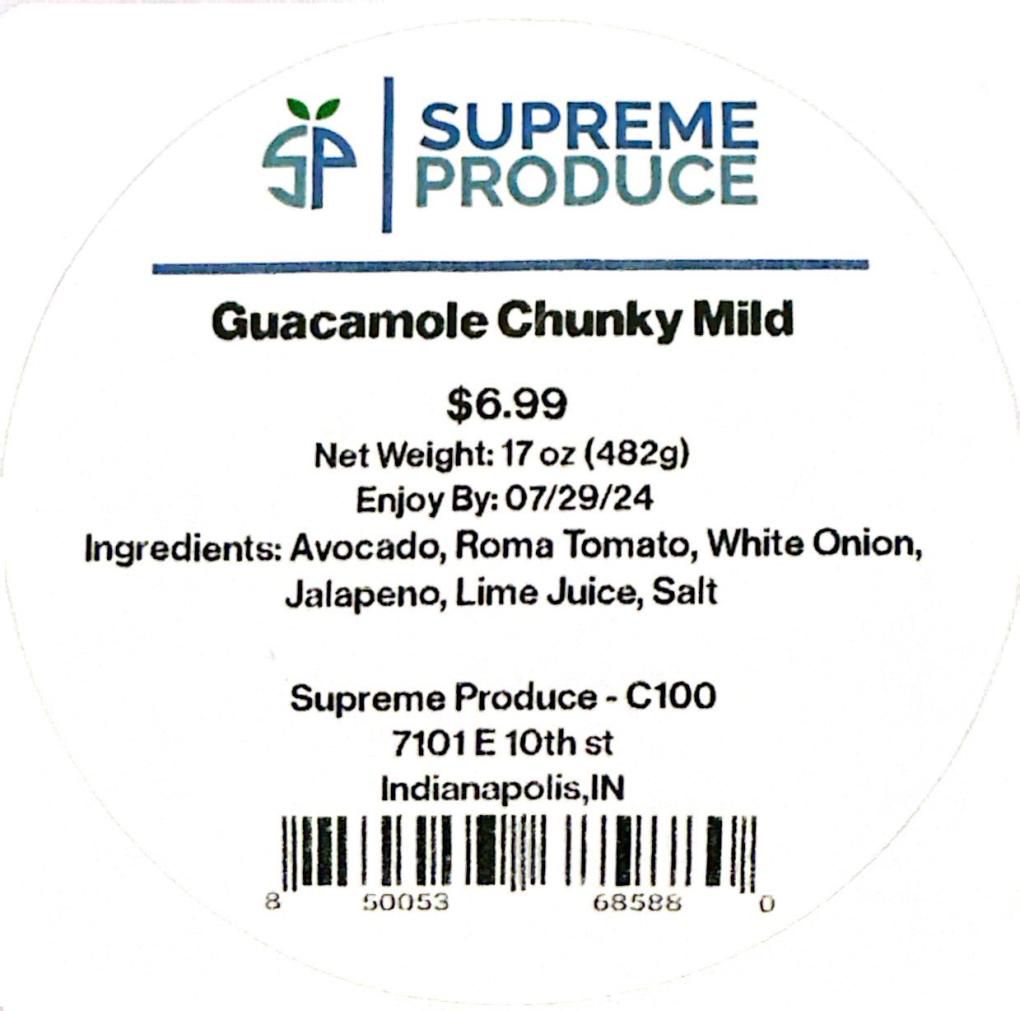 Supreme Produce Guacamole