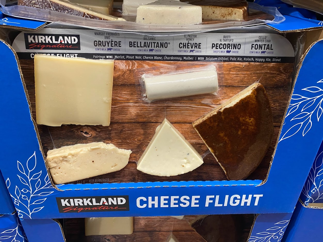 Kirkland Signature Cheese Flight Costco
