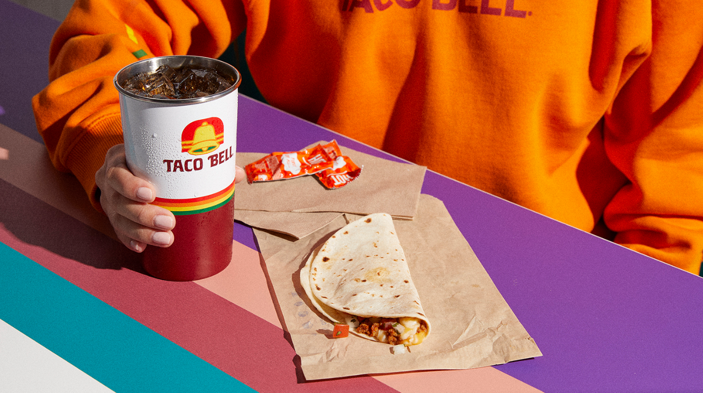 Taco Bell decades menu meximelt