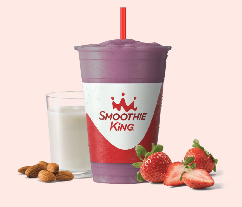 Smoothie King Activator almond berry GLP-1
