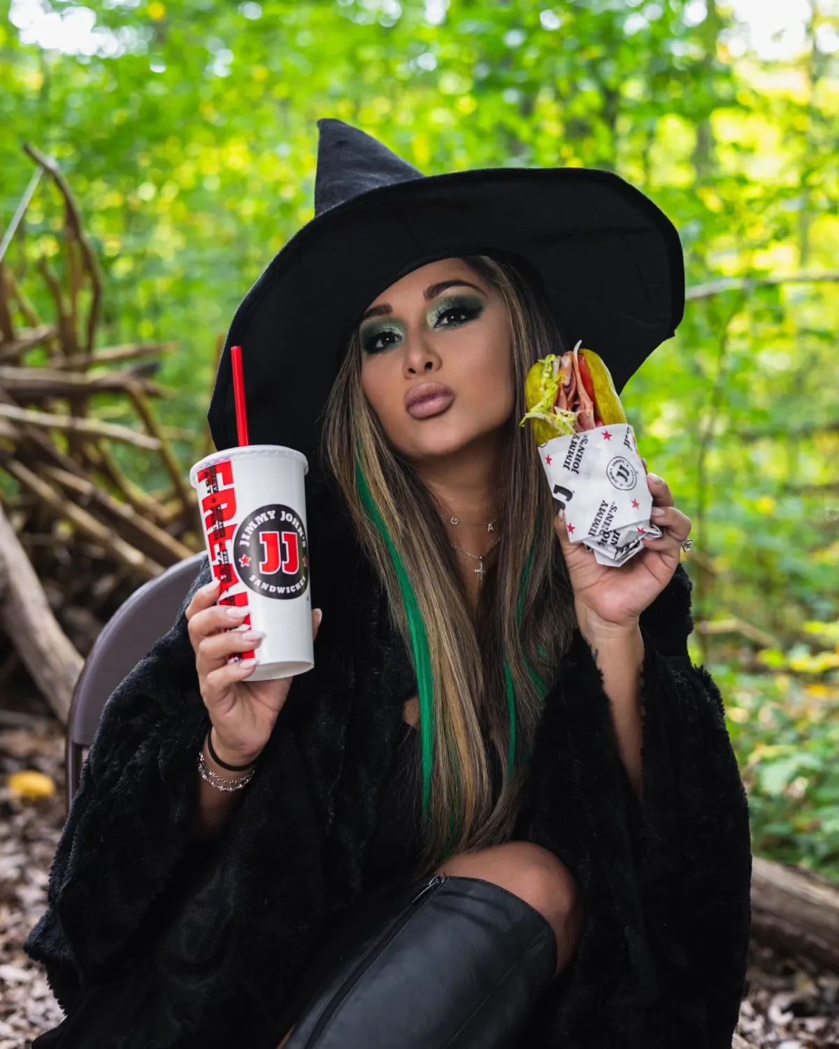 Snooki in Picklewich commercial