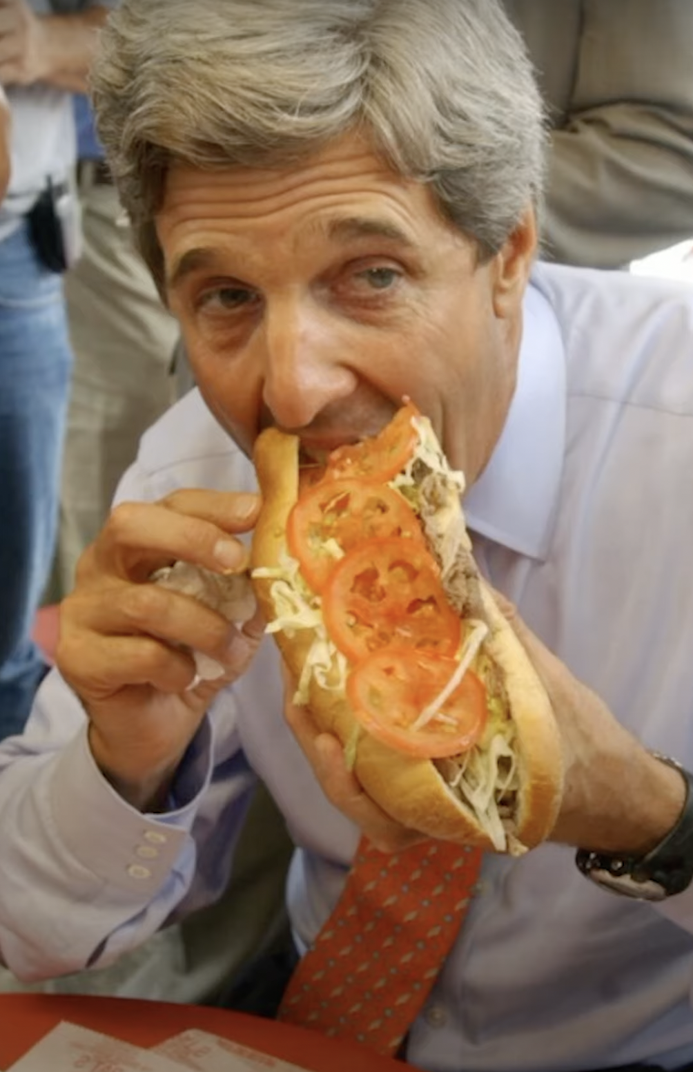 John Kerry cheesesteak